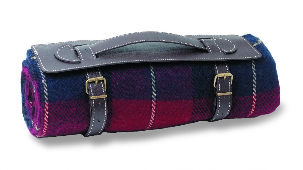 Logo trade promotional gifts image of: Travelling clan blanket